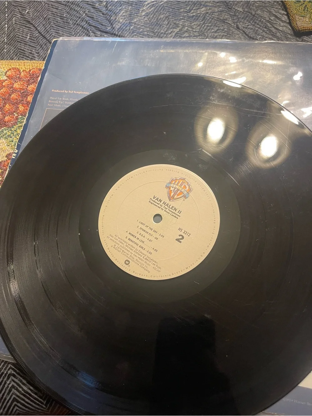 Van Halen – Van Halen II - 1979 Vinyl LP Record Album